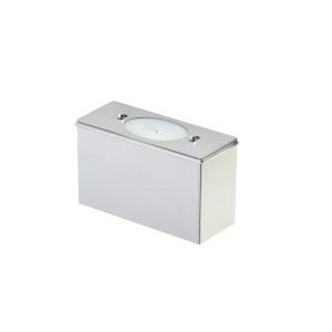 spatula showers, spatula rinse station, inox cover plate, silicone tap-off pad, deposit, automatic shut-off valve, plastic splash cover, spatulashower, scoop storage, wall-attachment, mobile cleaning equipment, storage container, spatula cleaningstation